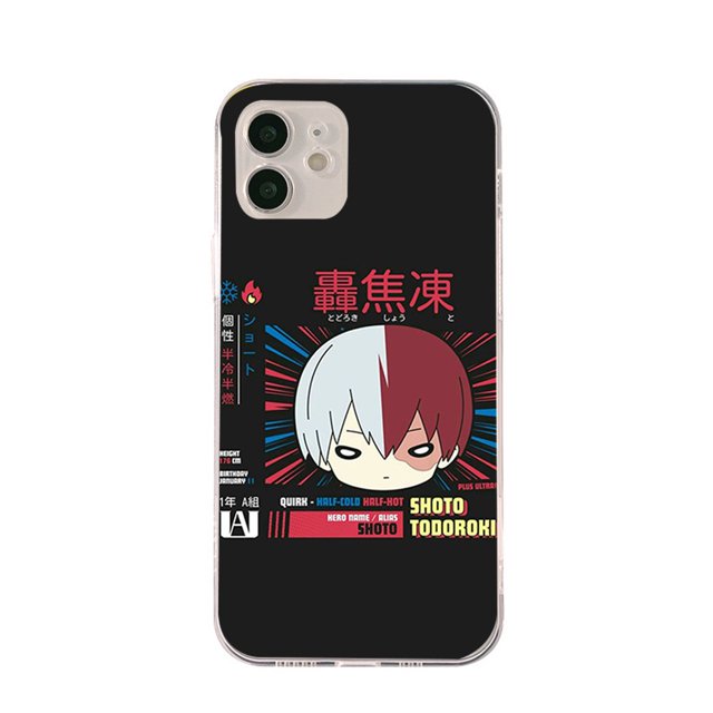 Funda De Silicona TPU Compatible Con Samsung A04 A14 A04S A23 A34 A54 M23 M33 Suave Transparente ML-156 my hero academia