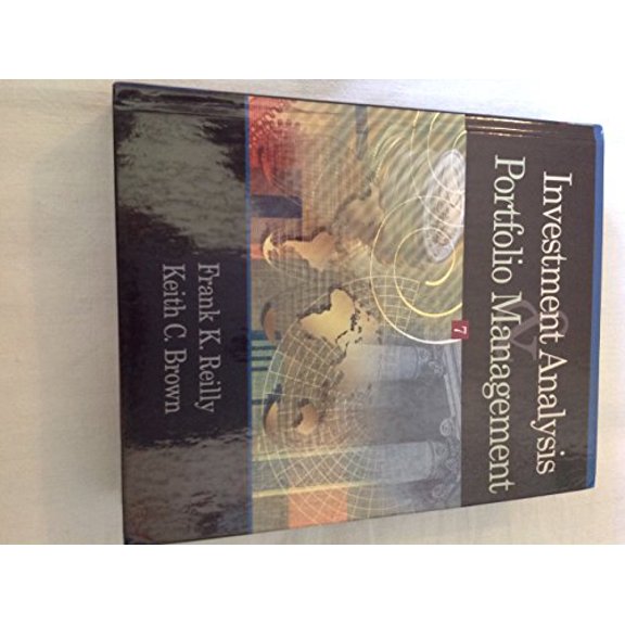 Pre-Owned Investment Analysis and Portfolio Management, 9780324171730, 0324171730, Hardcover, 7 edition