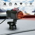 thumbnail image 2 of TOPCHANCES Portable Car Heater, 12V 150W Portable Electric Heating Fan Defogger Defroster Demister, Fast Heating Car Windscreen, 2 of 10