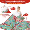 thumbnail image 3 of Pioneer Flower Floral Print Pattern Toddler Nap Mats for Kids Preschool,Sleeping Mat Bag or Kids,Toddler Sleeping Bag,Toddler Nap Mat or Daycare, 3 of 6