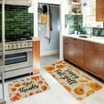 thumbnail image 2 of 2 Pack Fall Kitchen Mats for Floor-Kitchen Rugs and Mats Non Skid Washable with Decor Pattern,2 Size of 17x29 and 17x47 Inch, 2 of 6