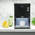 thumbnail image 2 of Avanti Elite Series Countertop Nugget Ice Maker and Dispenser, 33 lbs, in Black Stainless Steel, 2 of 12