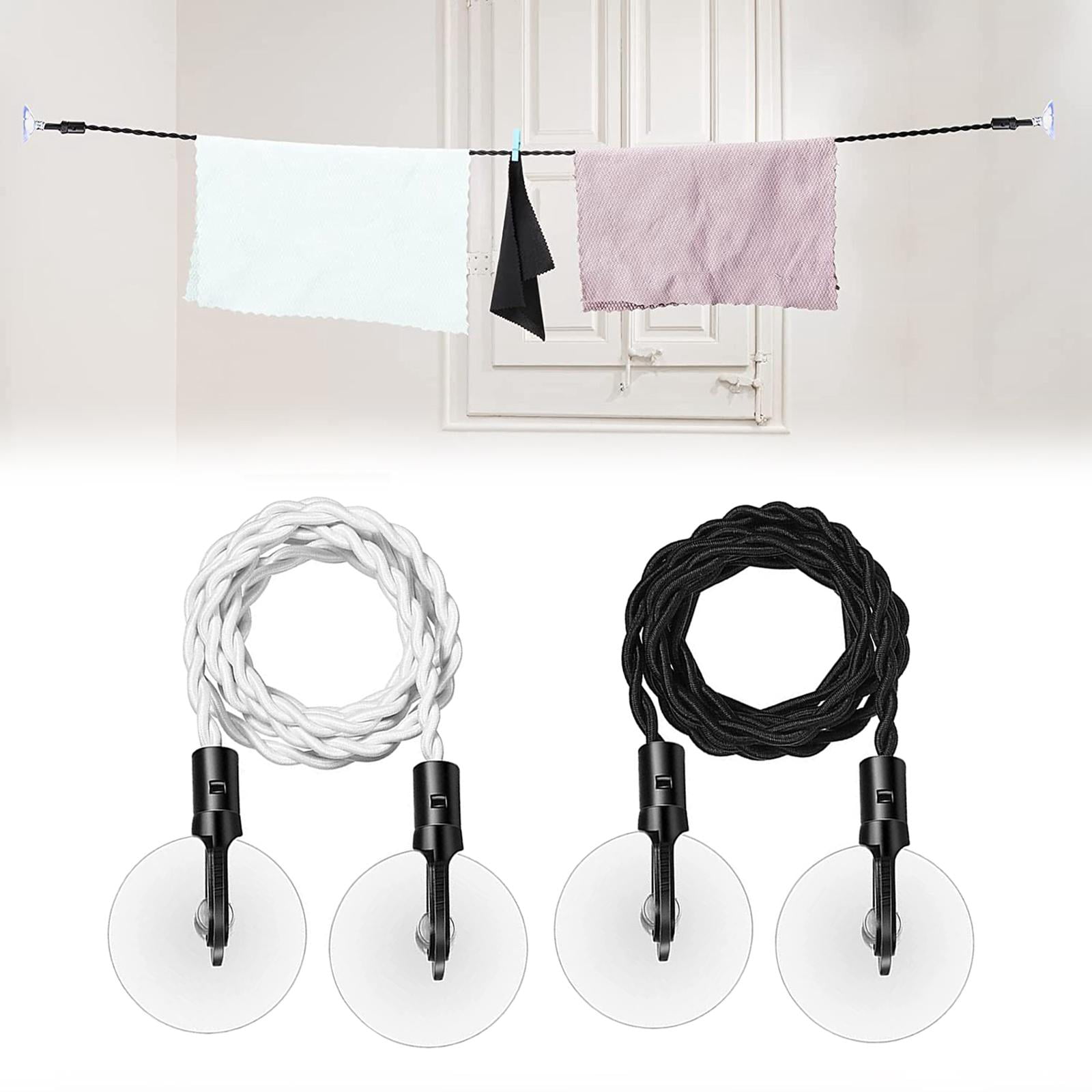Elastic Travel Clothesline Business Drying Tools Non-Slip Suction Cup cute 
