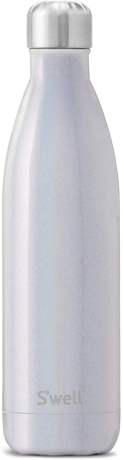 Swell Vacuum Insulated Stainless Steel water Bottle 25oz  blanc crocodile 