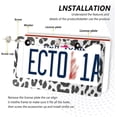 thumbnail image 5 of Coolnut Leopard License Plate Frames 2 Pack, Waterproof Aluminum Alloy Car Tag Holder 2 Holes License Plate Covers with Screw Caps Auto Accessories, 5 of 7