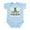 Sky Blue, variant on CafePress - Future Doctor Like Mommy Baby Infant Bodysuit - Baby Light Bodysuit, Size Newborn - 24 Months