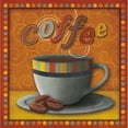 thumbnail image 2 of Studio, Sd Graphics 15x15 Gold Ornate Wood Framed with Double Matting Museum Art Print Titled - Coffee, 2 of 4