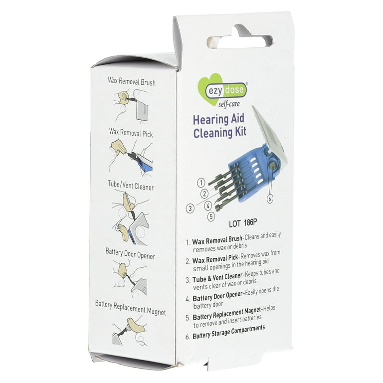 Ezy Dose Self-Care, Hearing Aid Cleaning Kit, 1 Kit HSA/FSA