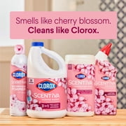 Clorox Scentiva Scented Liquid Bleach, Cherry Blossom & Peach, 121 fl oz