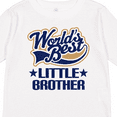 thumbnail image 4 of Inktastic Little Brother Worlds Best Boys Long Sleeve Toddler T-Shirt, 4 of 5