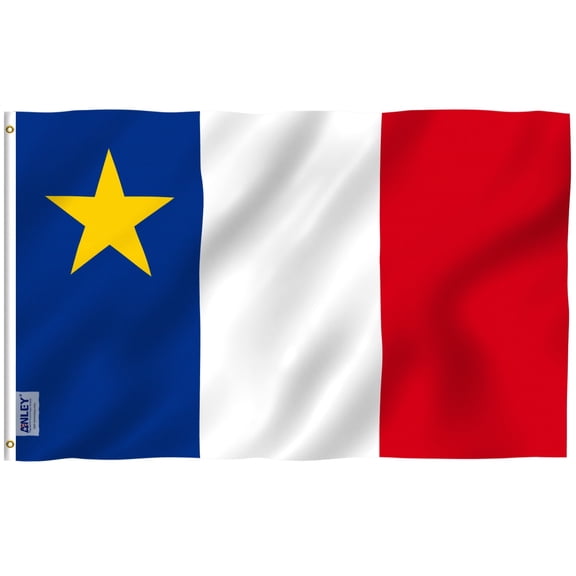 ANLEY Fly Breeze 3x5 Feet Acadia Flag - Acadia Nautical Flag Polyester