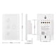 thumbnail image 5 of Interruptor Wifi Inteligente Para Luz De Ventilador Compatible Con Alexa Google Home Smart Life App Control Scienceny HA024604-01, 5 of 6