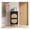 Black, variant on Sunshen White Rattan Shoe Cabinet, 1-Drawer 2-Tilt-Out Entryway Organizer | Hidden Shoe Rack Storage with Rattan Panel for Heels, Slippers and Casual Shoes, Space Saving Entryway Storage Furniture