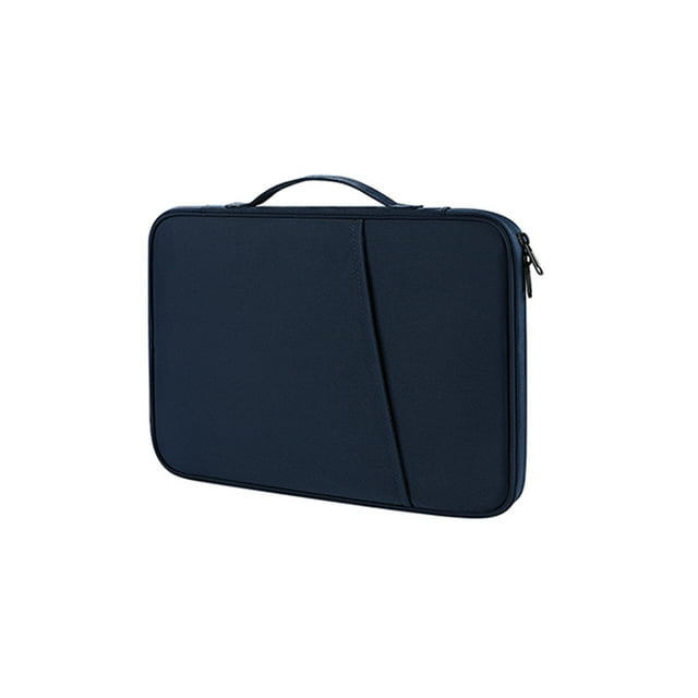 Bewildely Bolsa para portátil, protección impermeable, bolsos para ordenador portátil, bolsas de transporte, electrónica, Universal, para Almacenamiento y organización del hogar Azul 12.9-13 pulgadas