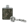 thumbnail image 2 of Turkey Call Hunting Thanksgiving Stainless Steel 1oz Mini Flask Key Chain, 2 of 4