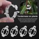 thumbnail image 2 of 150 Uds Clips para plantas, Clips para tomates, Clips para enredaderas, Clips de soporte para plantas trepadoras, enredaderas, tallos, trabajos de soporte para tomates, 2 of 4