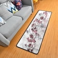 thumbnail image 3 of Dreamtimes Valentine 3D Flower Butterfly Hallway Runner Rug 2'x6' Kitchen Rug with Rubber Backing Vintage Non Slip Entryway Rug Runner Washable Soft Area Rug for Hallway Bedroom Kitchen Decor, 3 of 6