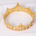 thumbnail image 3 of 2X de para Hombres Accesorio Disfraz de Graduación Perla de Cristal Vintage Tiaras de Boda Nupcial (), 3 of 6
