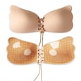 thumbnail image 2 of Strapless Sticky Bra Backless Bra Invisible Silicone Bras Push up Bra for Women 2 Pack, 2 of 9