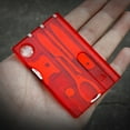 thumbnail image 2 of 14 in 1 Card Tool Survival Card with LED Light Pocket Tool Kit for Men Dad Gifts, 2 of 8