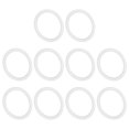 thumbnail image 1 of OUNONA 10Pcs Silicone Sealing Ring for Ice Cream Maker Precise Fit White Replacement Gasket, 1 of 8