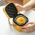 thumbnail image 5 of Outdoor Travel Kung Fu Tea Portable Set 1 Pot 2 Cups Ceramic Crack Cup Chinese New Year Gift, 5 of 5