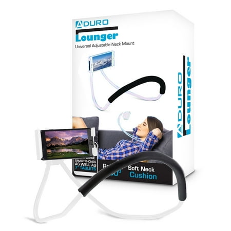 Aduro Lounger Universal Multi-Purpose/ Neck Phone Mount White