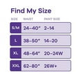 thumbnail image 5 of Always Discreet, Incontinence & Postpartum Underwear For Women, Size Xxl, Maximum Absorbency, Disposable, 22 X 2 Packs (44 Count Total), 5 of 5