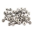 thumbnail image 1 of 304 Stainless Steel Metric Flange Nuts M4 4mm Hex Nut-50 Pack, 1 of 4