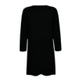 thumbnail image 5 of Youmylove Womens Lightweight Open Front Cardigans Summer Fall Outwear Tops Thin Cover Ups Three Quarter Sleeve Sweater Casual Coats Tops Cardigan Chic Streetwear, 5 of 5