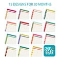 thumbnail image 3 of Pen+Gear Monthly (17" x 11") Multi Color Fruit Themed Undated Desk Planner Pad, 30 Sheets, 3 of 6