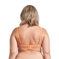 thumbnail image 4 of Curve Muse Women's Plus Size Add 1+ Cup Push Up Perfect Shape Underwire Lace Bra-2PK-Nude,Orange-36DD, 4 of 6