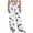 G White, variant on Womens Straight Leg Palazzo Lounge Pants Stretchy High Waist Loose Slacks with Pockets Printed Comfy Flowy Lounge Pants,Sizes S-2XL