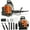 63CC 2 Cycle 665CFM 3HP 205MPH(Orange), variant on WETS Backpack Gas Powered Leaf Blower, 52CC 550CFM 1.7HP 2 Stroke Grass Lawn Blower Air Cooling Gasoline Backpack Grass Blower with Air-Cooled, Snow Blower for Outdoor