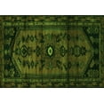 thumbnail image 1 of Ahgly Company Indoor Rectangle Persian Green Traditional Area Rugs, 7' x 9', 1 of 1