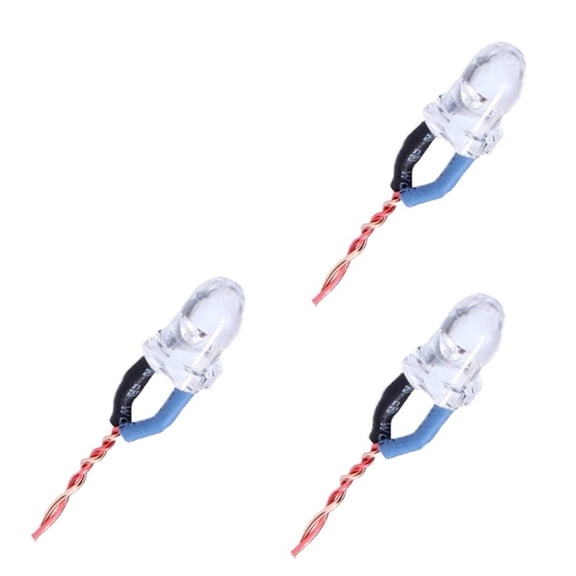 HobbyFlip 3.7v Blue LED Single Light Night Flying Light H107-A32 Compatible with Hubsan X4 H107C 3 Pack