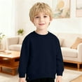 thumbnail image 2 of Boys Sweatshirts Kids Pullover Sweater Crewneck Top for Boys Clothing Soft Casual Daily Wear Outerwear, 2 of 7