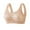 Beige, variant on Fancifize Daisy Bras for Older Women, No Underwire Summer Breathable Bras for Women Seamless Wireless Bra Full Coverage Everyday Bralettes