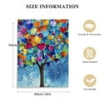 thumbnail image 2 of ONETECH  Tree Wall Art  Abstract Colorful Blooming Tree Painting Framed Canvas Artwork Living Room Bedroom Home Wall Decor, 2 of 5