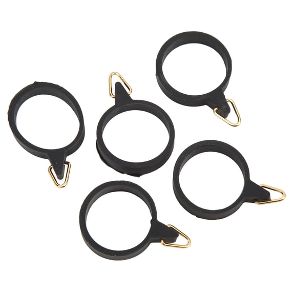 Stainless Steel Fishing Rod Hook Keeper Pack for Baits and Lures (5 Pieces, Large Size, 7.0 x 5.0 Inches / 17.8 x 12.7 cm)