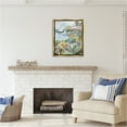 thumbnail image 3 of Stupell Industries Abstract Nautical Scene Landscape Painting Gold Floater Framed Canvas Art Print Wall Art, 25 x 31, 3 of 10