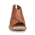 thumbnail image 3 of Born Women Iwa Sandals, Medium Width, Back Functional Zipper, Brown, 3 of 5