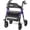 Purple, variant on VOCIC Walkers for Seniors, Heavy Duty Rollator Walker with Seat, 350lb Capacity, Black