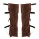 thumbnail image 5 of Fundas para botas de disfraz, polainas medievales de caballero guerrero, accesorios para disfraz, botas de PU Marrón, 5 of 8