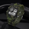 thumbnail image 3 of Reloj Digital Reloj Multifunción para Deportes Al Aire Libre Reloj Cronógrafo Impermeable Cuadrado Luminoso a la Moda para Mujeres y Hombres ANGGREK  Otros, 3 of 8