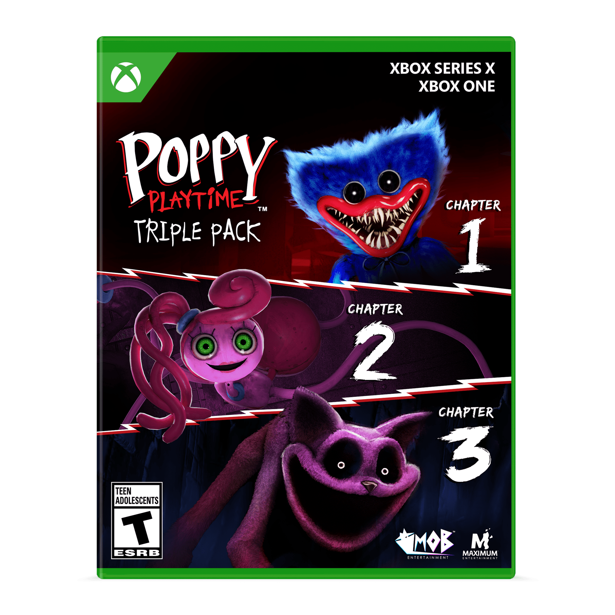 Poppy Playtime Triple Pack for XBOX Series X & XBOX One