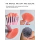 thumbnail image 3 of Set 13 Brochas Maquillaje Portátiles, Cerdas Suaves, Bolsa Terciopelo, Profesional, Regalo Ideal, 3 of 6