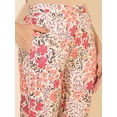 thumbnail image 7 of Janasya Women's Multicolor Moss Floral Printed Co-Ord Set, 7 of 7