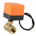 thumbnail image 4 of DC 12-24V G3/4" DN20 Brass 2 Way Motorized Ball Electrical Valve for Flow Control, 4 of 5
