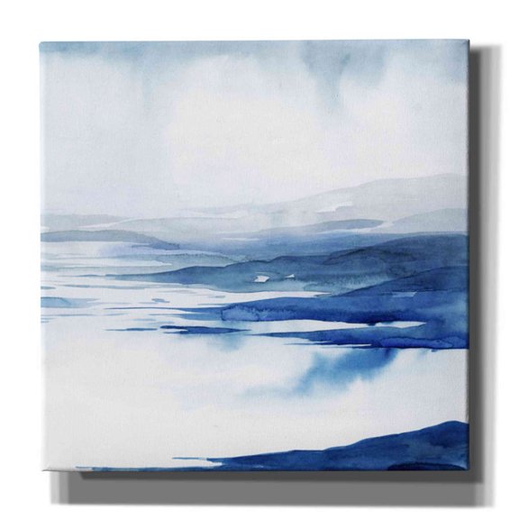 Epic Graffiti 'Crystallized Lagoon II' by Grace Popp Canvas Wall Art, 12"x12"
